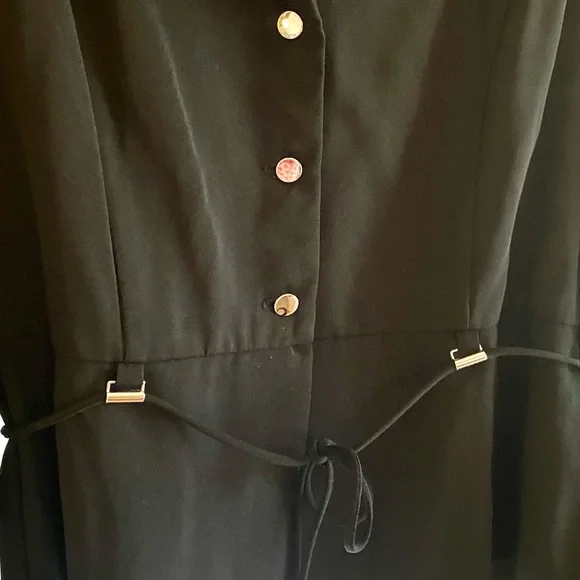 Vintage Dani Max Black Women's 2 Piece Pant Suit - EUC - Size 14 - Picture 3 of 9
